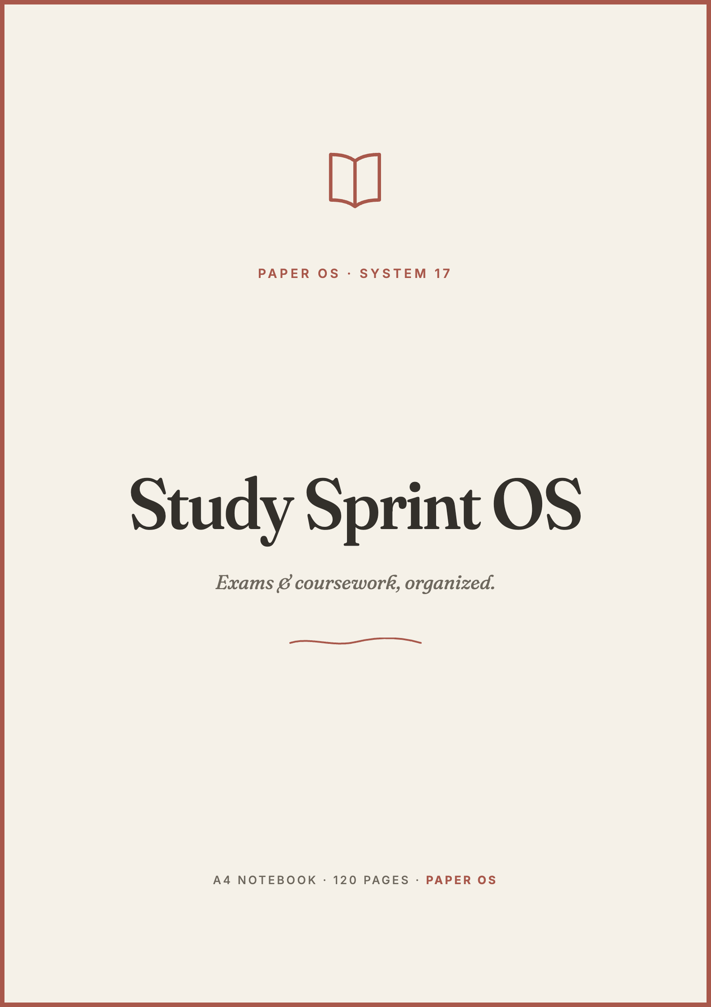 Study Sprint OS cover