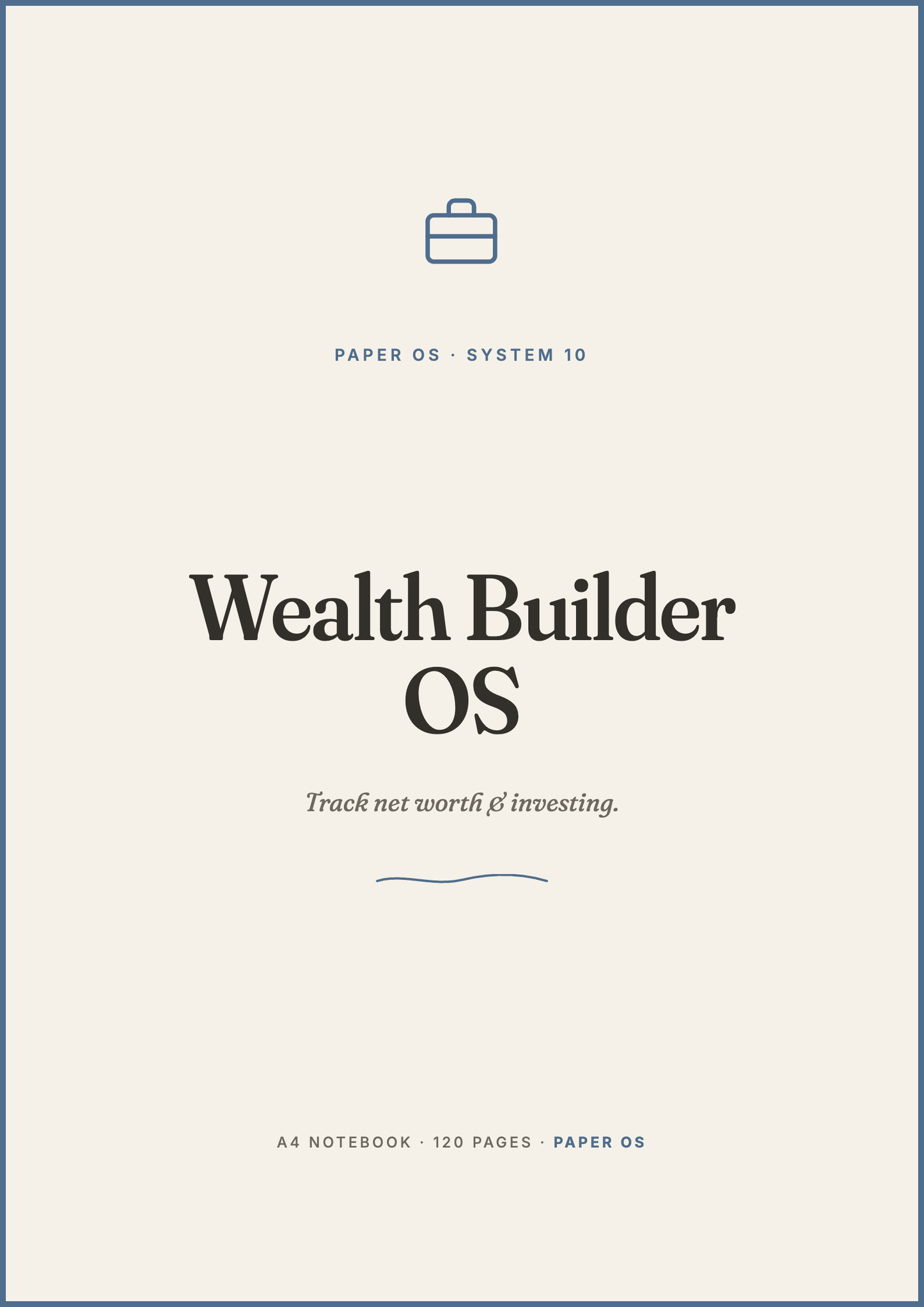 Wealth Builder OS cover