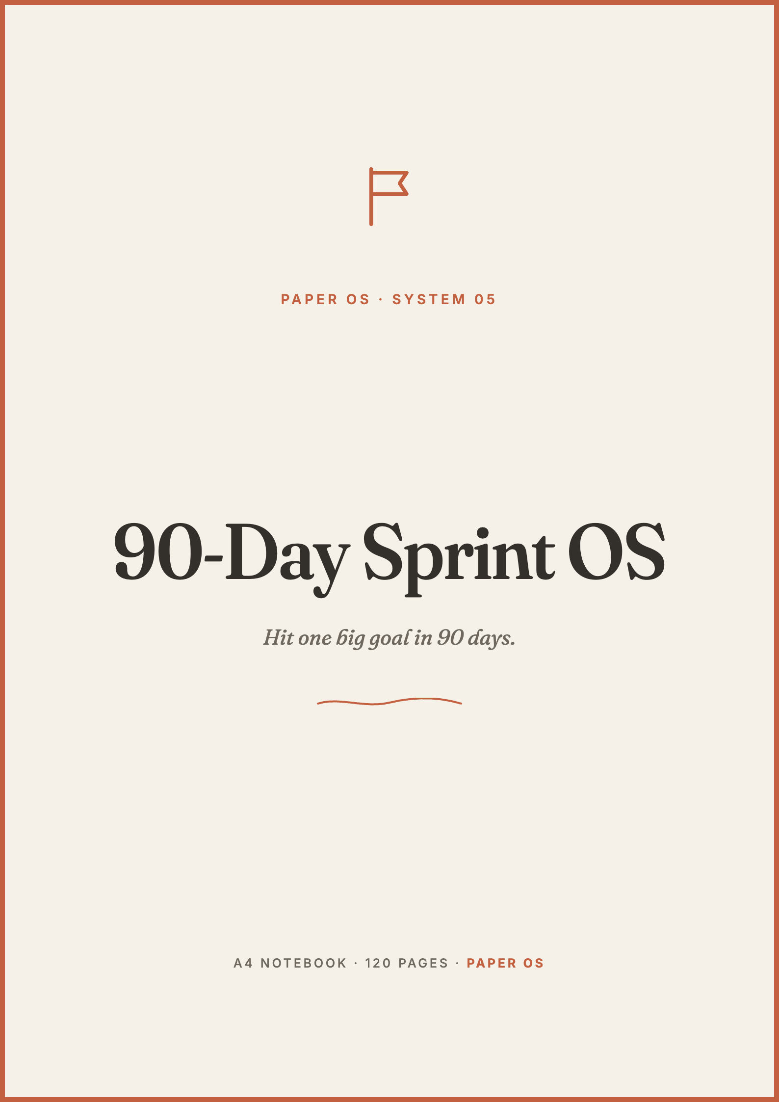 90-Day Sprint OS cover