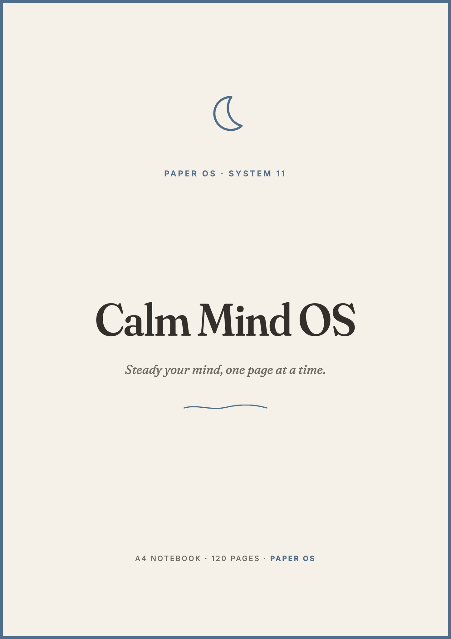 Calm Mind OS cover