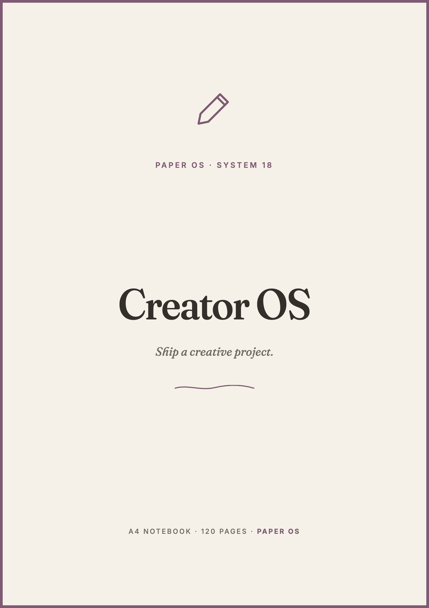 Creator OS cover
