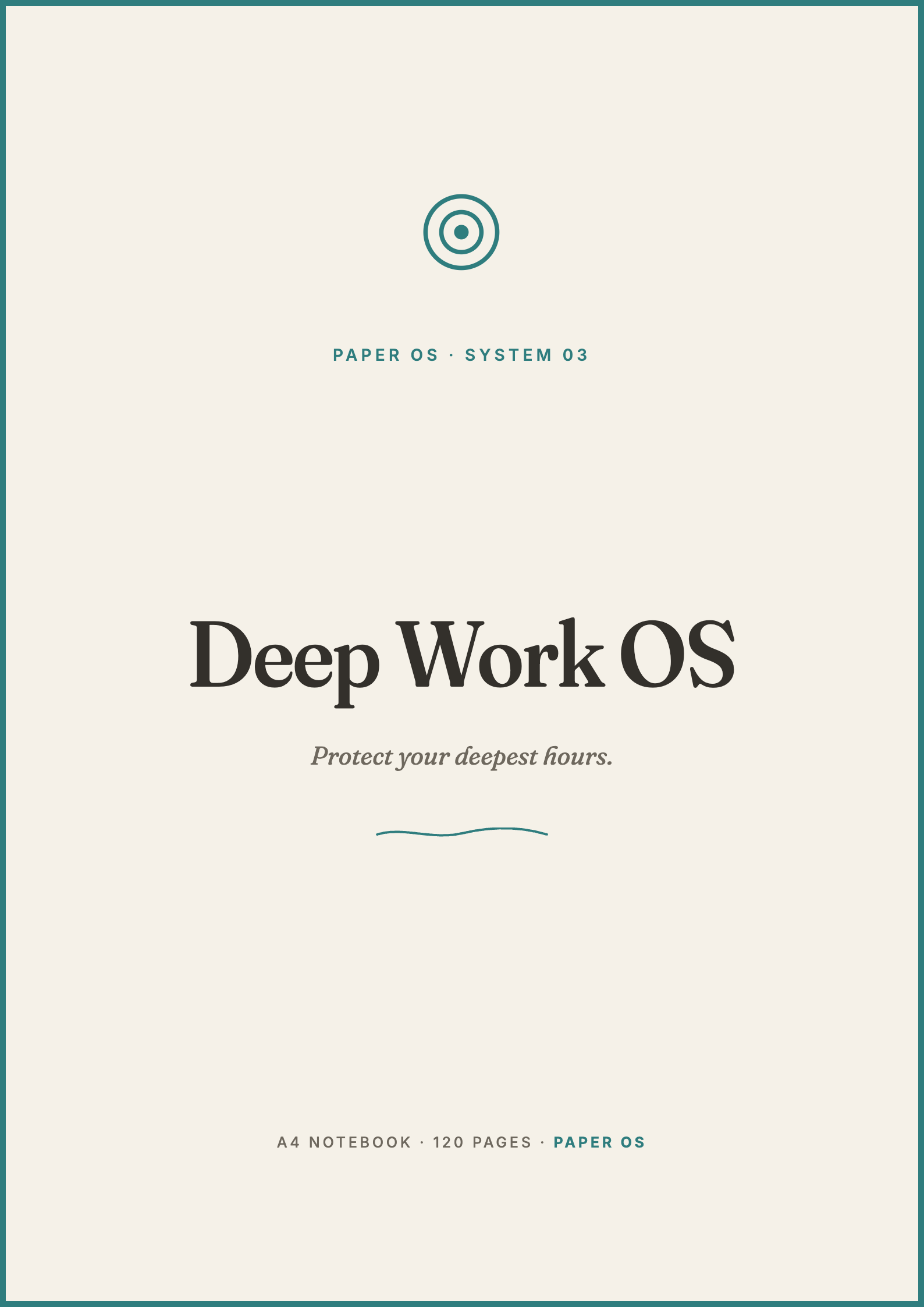 Deep Work OS cover