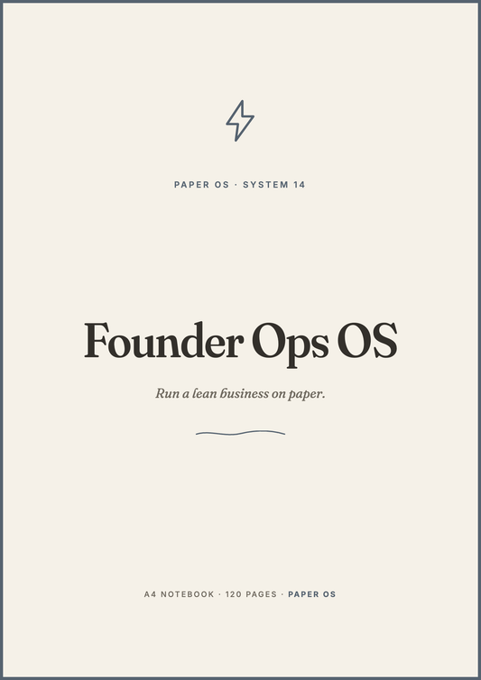 Founder Ops OS cover