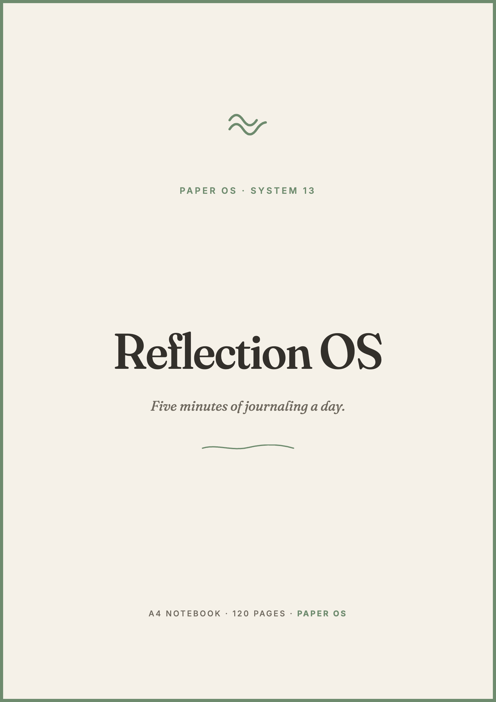 Reflection OS cover