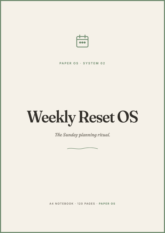 Weekly Reset OS cover